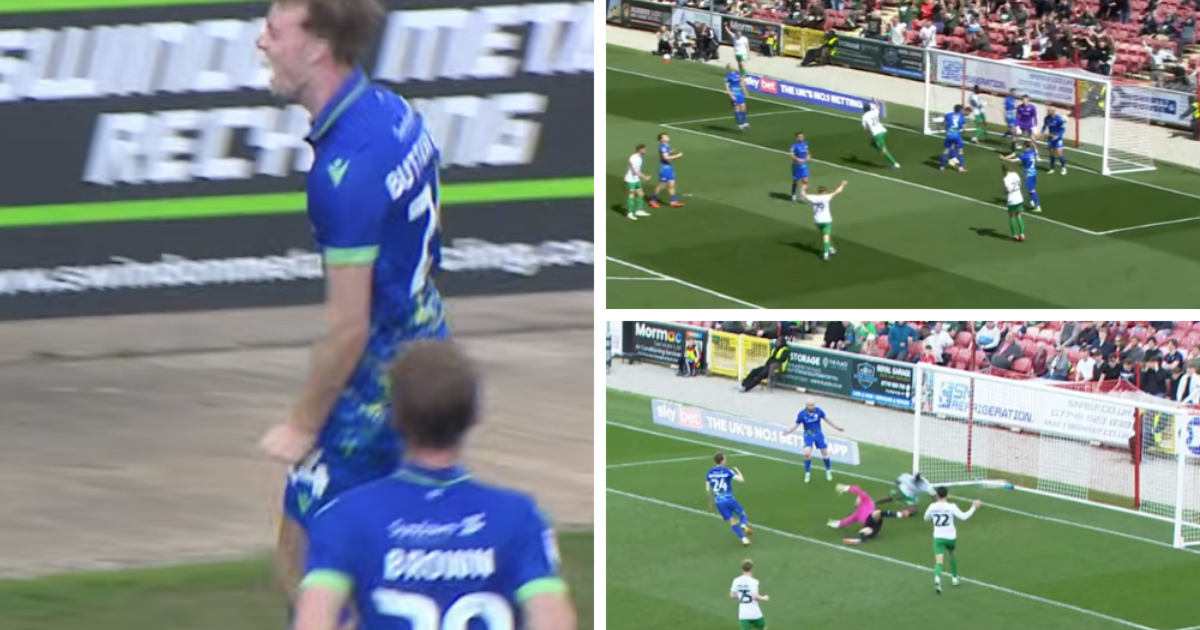 Luke Butterfeild Swindon Town 2-2 Accrington Stanley: Robins' spineless 20 minutes ...